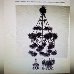 Z Gallerie Pajaki Chandelier